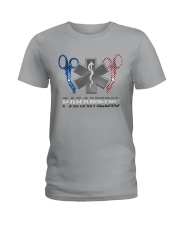 paramedic scissor Ladies T-Shirt tile