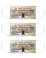 counselor this office tree mas Cloth Face Mask - 3 Pack front