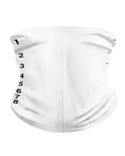 too close gaiter Neck Gaiter back