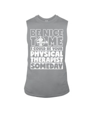 Be Nice To Me I Could Be Your Physical Therapist Sleeveless Tee tile