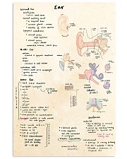 ENT Ear Doodle Poster, Audiologist Gift, Audiologist Office Decor, Doctor ENT Art, Ear Poster, Ear Diagram, Audiologist Graduation Gift, ENT Art 11x17 Poster front