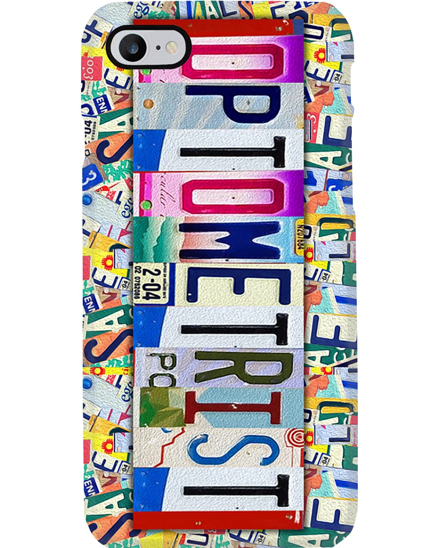 plate case optometrist Phone Case