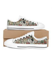Optometrist Glass Shoes, Physician Shoes, Optician Gift Idea, Optometry, Optometrist Health Care, Human Eye Structure, Optician gift Men's Low Top White Shoes inside-right-outside-right