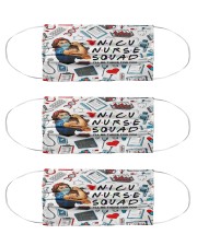 mas squad nicu nurse Cloth Face Mask - 3 Pack front