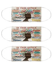 trichologist poster this office Cloth Face Mask - 3 Pack front