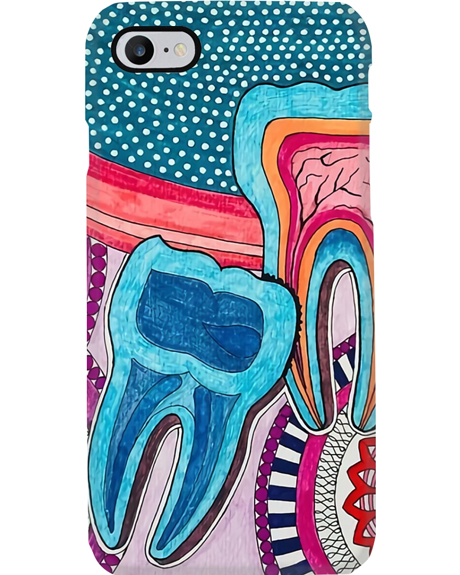 dentist-abstract 4ad 0705 -3 Phone Case