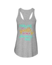 Pharmacy tech sparkle Ladies Flowy Tank tile