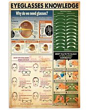 Eyeglasses-knowledge 24x36 Poster front