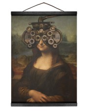 Mona Lisa Phoropter Poster Canvas, Physician Poster Canvas, Optician Gift Idea, Optometry, Optometrist Health Care Canvas Hanging Canvas tile