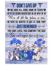 dont give up nurse 11x17 Poster front
