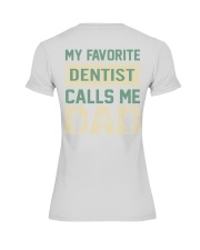 dentist dad Premium Fit Ladies Tee tile