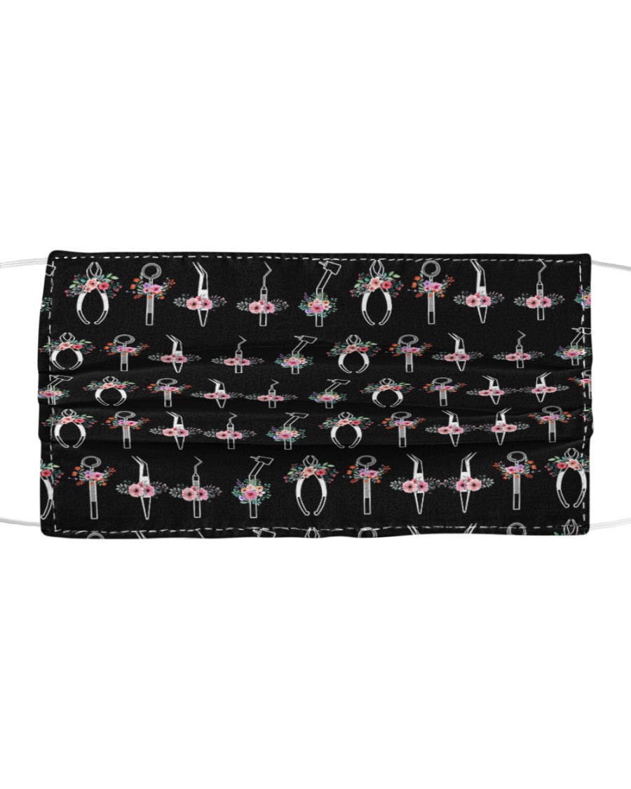 dental flower tool Cloth face mask