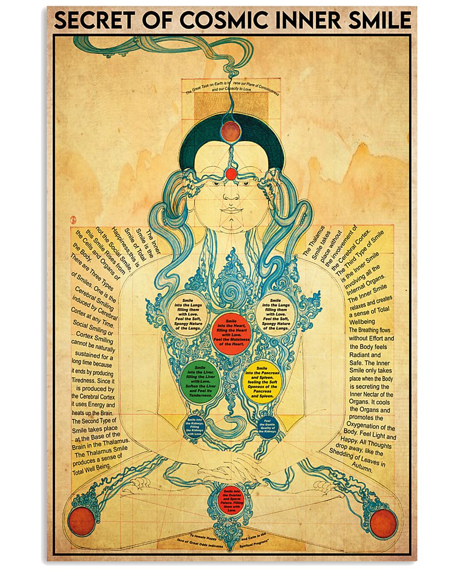 inner smile 24x36 Poster