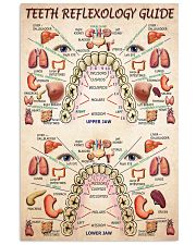 teeth reflexology dvhd cva 24x36 Poster front