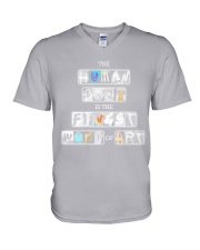 x-ray Human Body finest V-Neck T-Shirt tile