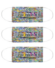 Plate mas Paraoptometric Cloth Face Mask - 3 Pack front