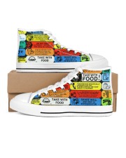 shoe-pharmacy label Women's High Top White Shoes thumbnail