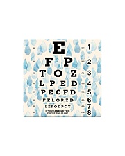 eye chart-close-pattern 2l Square Magnet tile