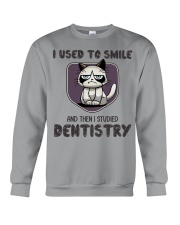 grumpy dentistry Crewneck Sweatshirt tile