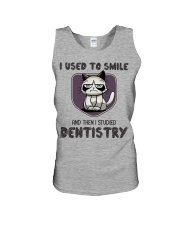 grumpy dentistry Unisex Tank tile