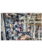 paramedic here for 17x11 Poster front