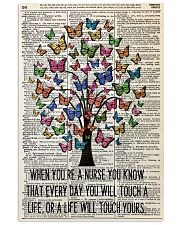 nurse tree butterfly 11x17 Poster front