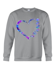 heart neon cardiologist Crewneck Sweatshirt tile