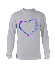 heart neon cardiologist Long Sleeve Tee tile