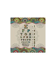 Mandala Optometrist Face Mask, Phoropter Face Mask, Physician Face Mask, Optician Gift Idea, Optometry, Optometrist Health Care Face Mask Square Magnet tile