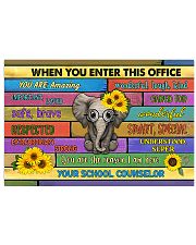 counselor office elephant 36x24 Poster front