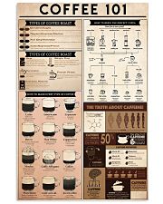 coffee knowledge 24x36 Poster front
