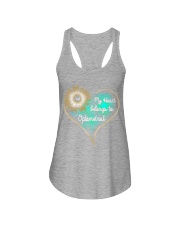 my heart optometrist Ladies Flowy Tank tile