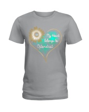 my heart optometrist Ladies T-Shirt tile