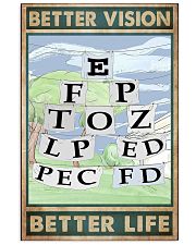 eye chart 24x36 Poster front