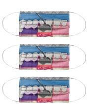dental abstract 2506 14 Cloth Face Mask - 3 Pack front