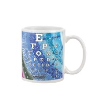 eye-chart pattern-eye Mug tile