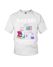 baking chemistry can eat Youth T-Shirt tile