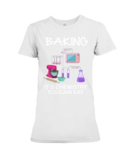 baking chemistry can eat Premium Fit Ladies Tee tile