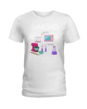 baking chemistry can eat Ladies T-Shirt tile