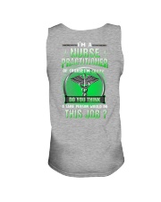 nurse practitioner sane Unisex Tank tile