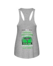 nurse practitioner sane Ladies Flowy Tank tile