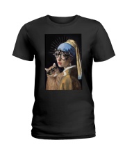 pearl-trialframe-cat Ladies T-Shirt tile