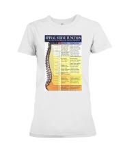 Spine nerve function dvhd-ngt Premium Fit Ladies Tee tile