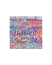 retina mask Square Magnet thumbnail
