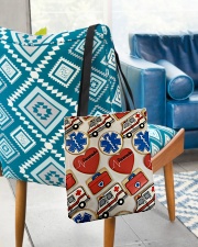 Paramedic cookies tote All-over Tote aos-all-over-tote-lifestyle-front-01