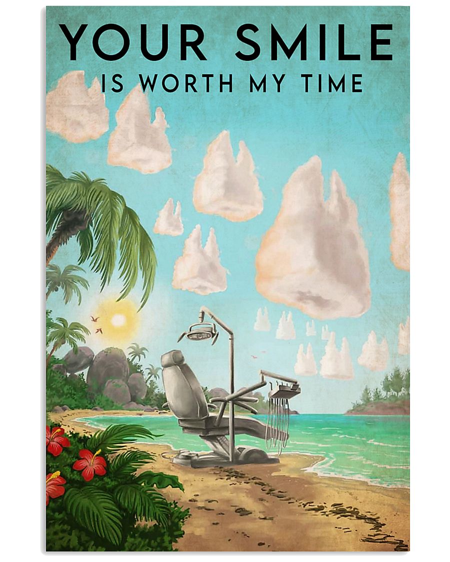 smile worthtime-art 11x17 Poster