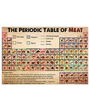 periodic meat 24x16 Poster front