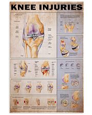 Knees injuries 24x36 Poster front