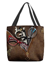 optometrist tote lthr dvhd cva All-over Tote front