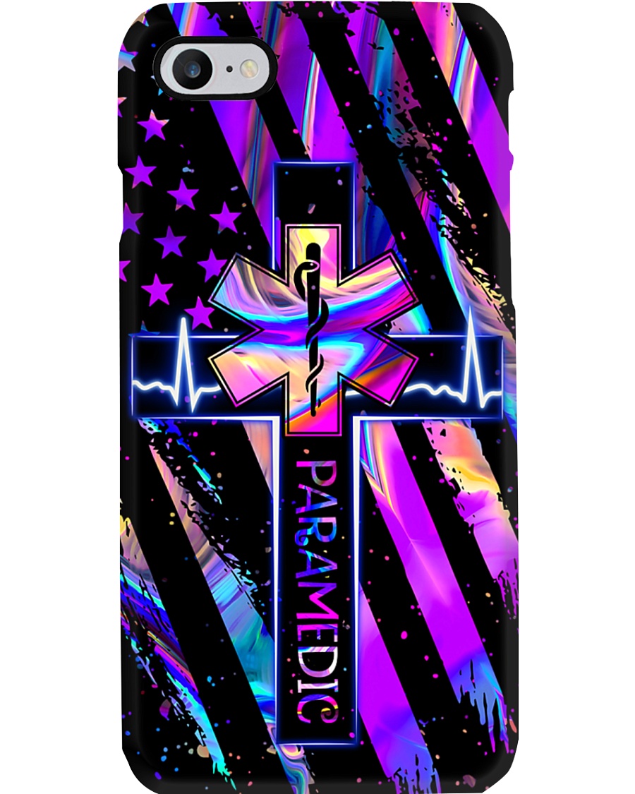 paramedic neon Phone Case